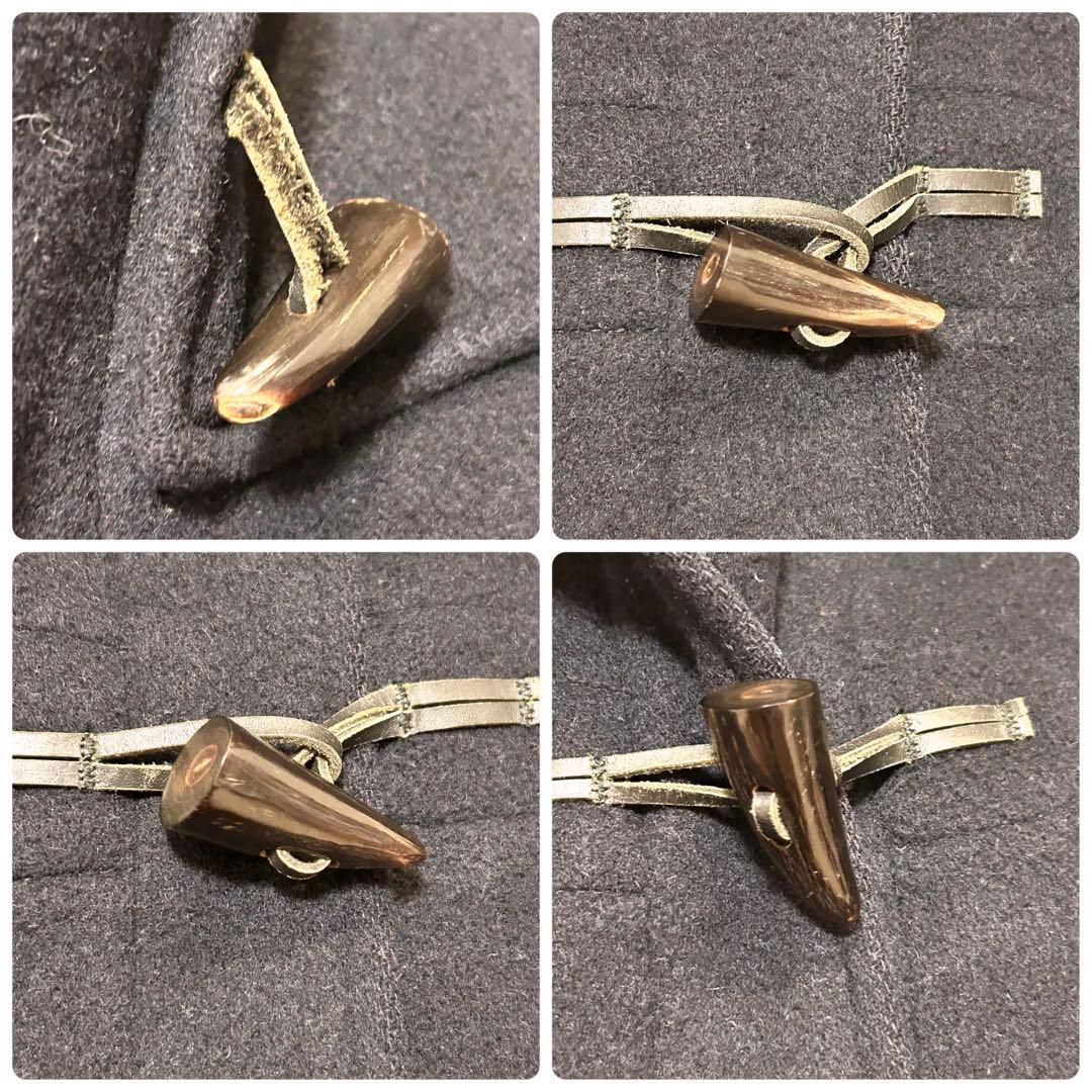 BURBERRY バーバリー　ダッフルコート　ノバチェック　ネイビーＭ