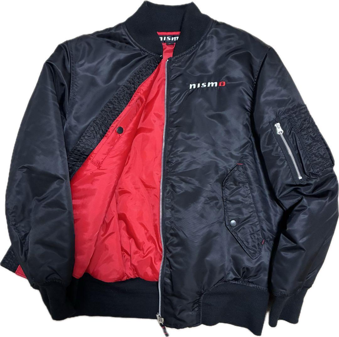 レア nismo ニスモ NISSAN 日産 MA-1 ジャケット M ブラック