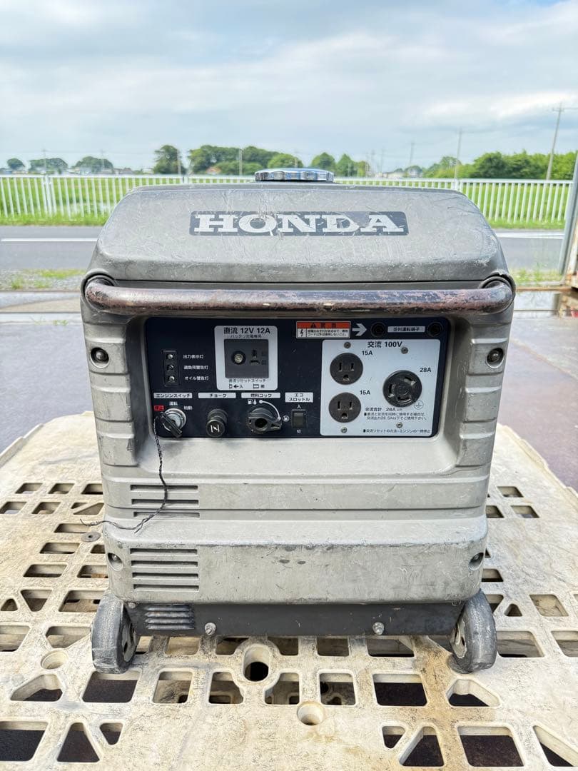 (2)(動作品)ホンダ 発電機 HONDA EU28is