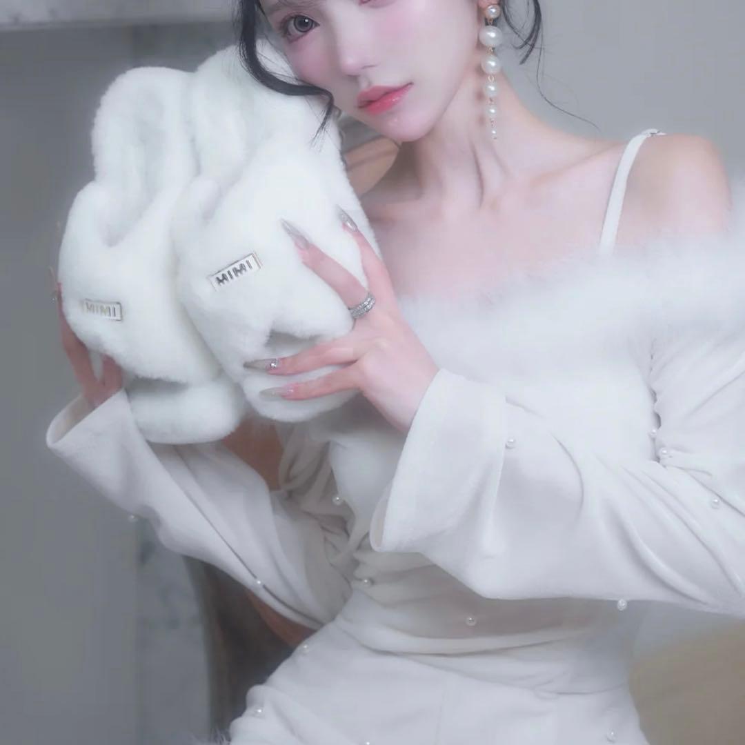 ベリアミミ デザインパールベロアコンビネゾン 【値札タグ付き】