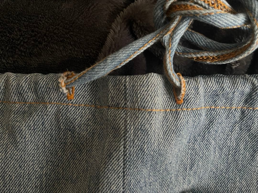 堂本剛 着用 etsinta リメイクデニム デニムパンツ