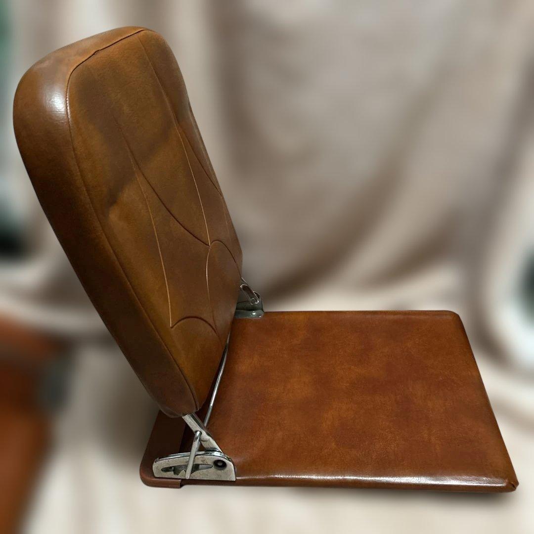 ① 座椅子 折りたたみ 3段階 昭和レトロ 昭和 レトロ 座敷 2個セット