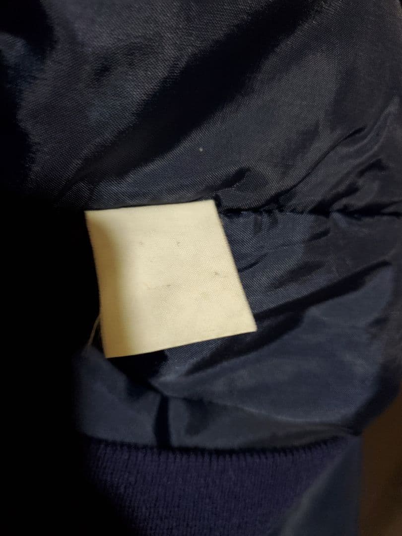 SUNTORY BOSSジャン MA-1ジャケット ネイビー