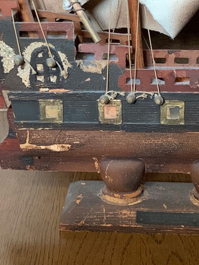 アンティーク　ヴィンテージ 置き物　船　オブジェ　メイフラワー号