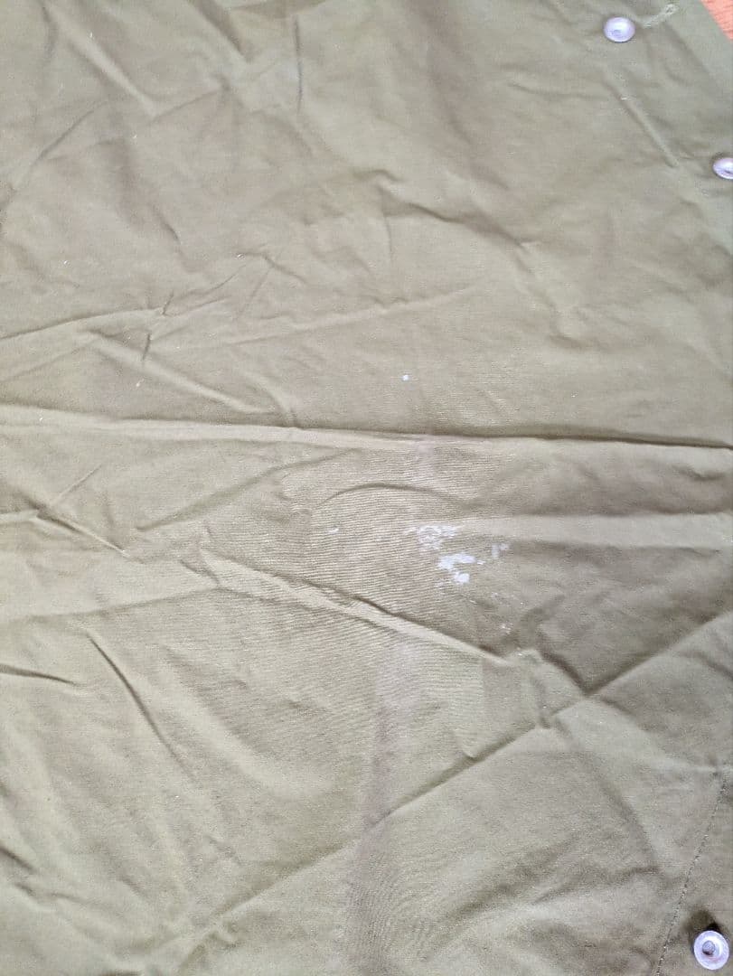 ノルウェー軍幕　2枚　used 銀ボタン　展開図あり