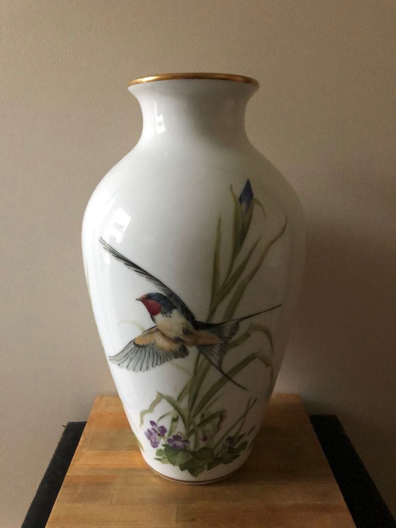 ポーセリン　花瓶　 Franklin Porcelain