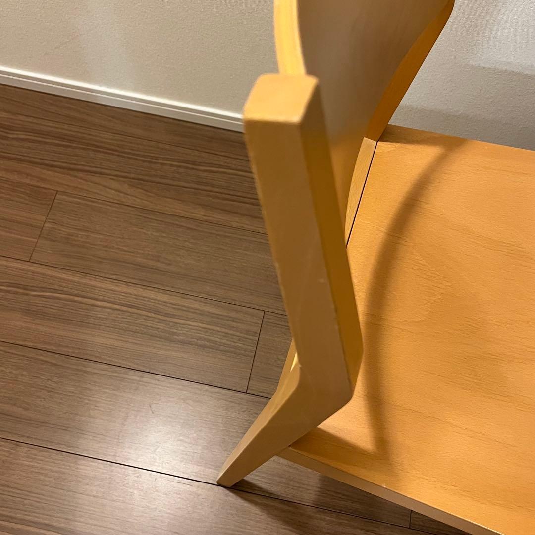 カリガリス 木製ダイニングチェア 2脚セット ナチュラル