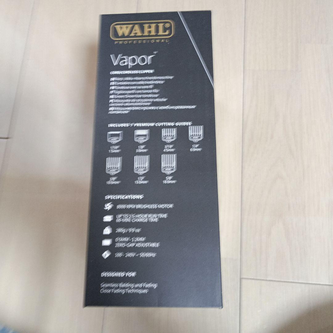 未使用品Wahl Vapor コードレスクリッパー