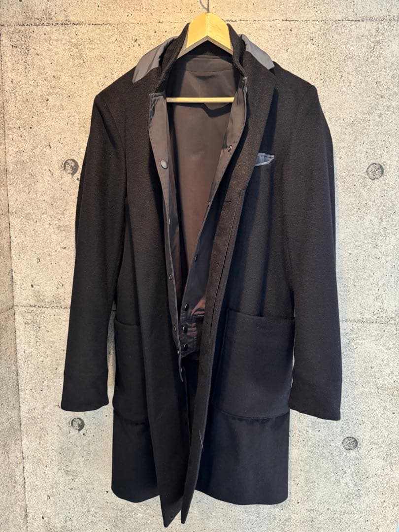 MIHARA YASUHIRO/ミハラヤスヒロ/ドッキングコート/サイズ46