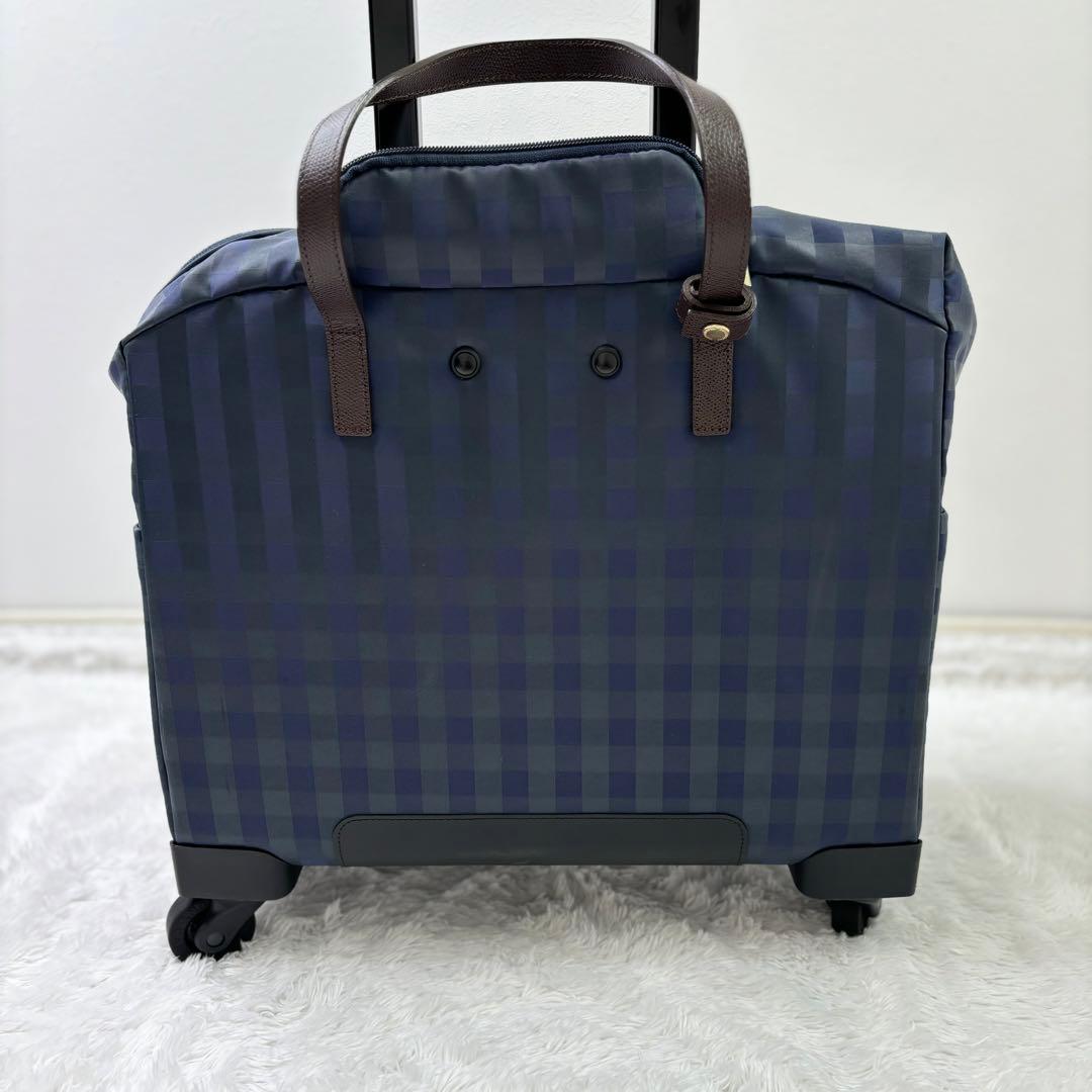 極美品✨マッキントッシュフィロソフィー　チェック キャリーケース　ユニセックス