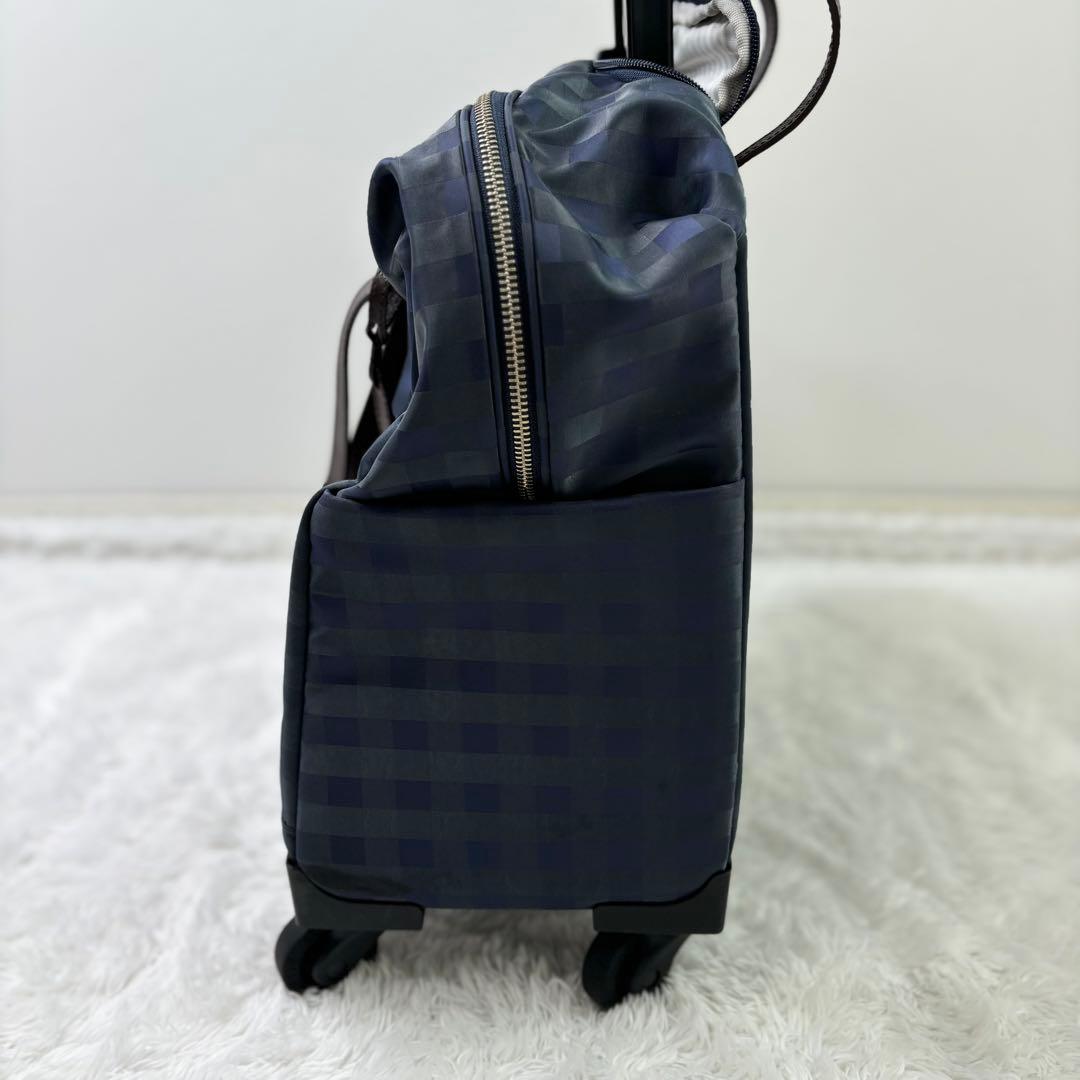 極美品✨マッキントッシュフィロソフィー　チェック キャリーケース　ユニセックス