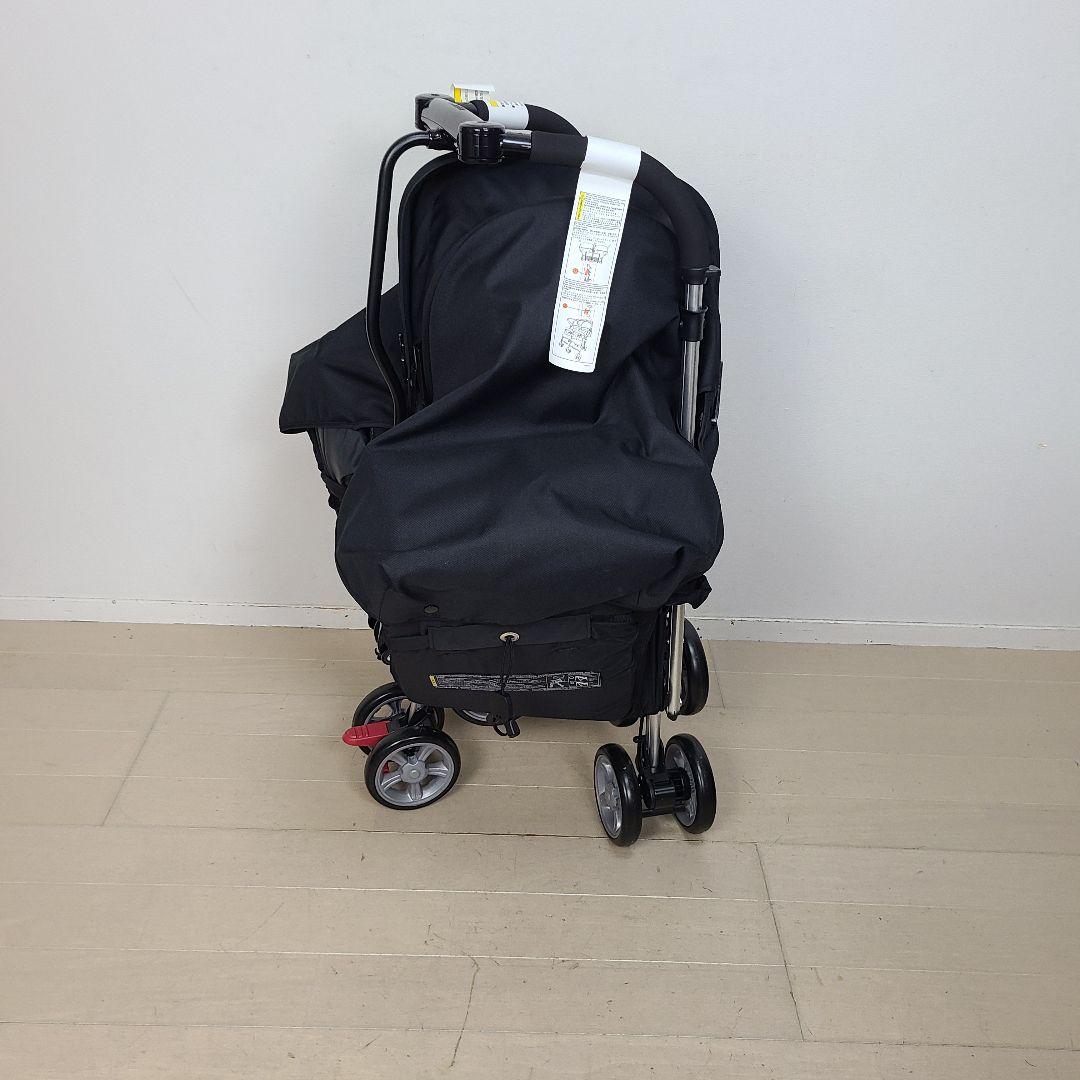 【美品】コンビ Combi ベビーカー ツインスピン ブラック 双子 2人乗り