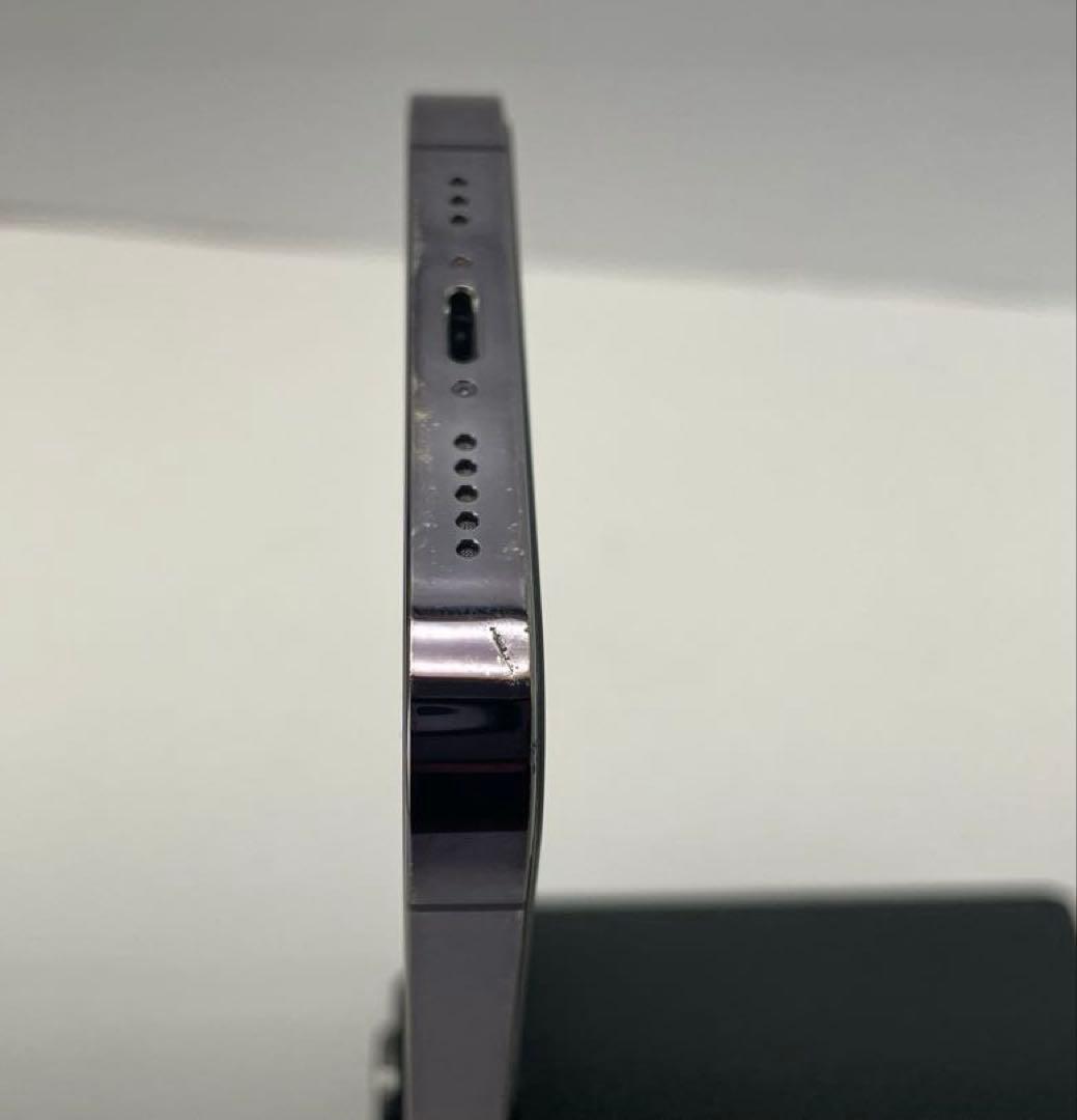 【バッテリー100%】iPhone14Pro256GBディープパープル