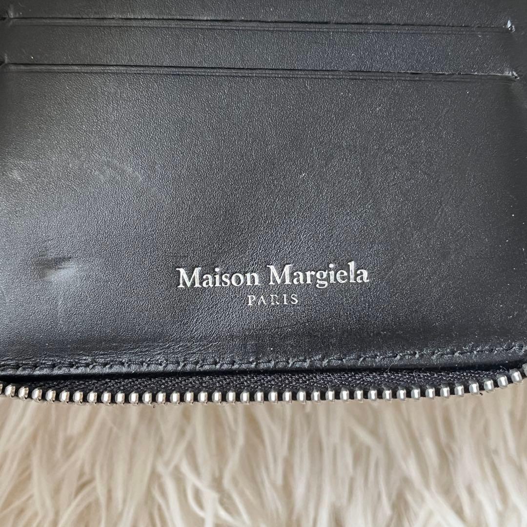 未使用級✨MAISON MARGIELA メゾンマルジェラ　二つ折り財布　レザー