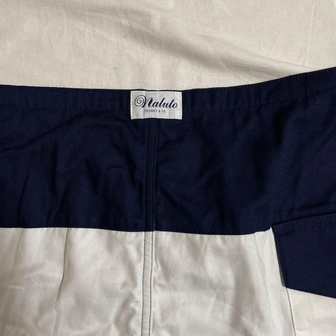 [新品]NALUTO TRUNKS ナルトトランクス ボードショーツ 水着 紺