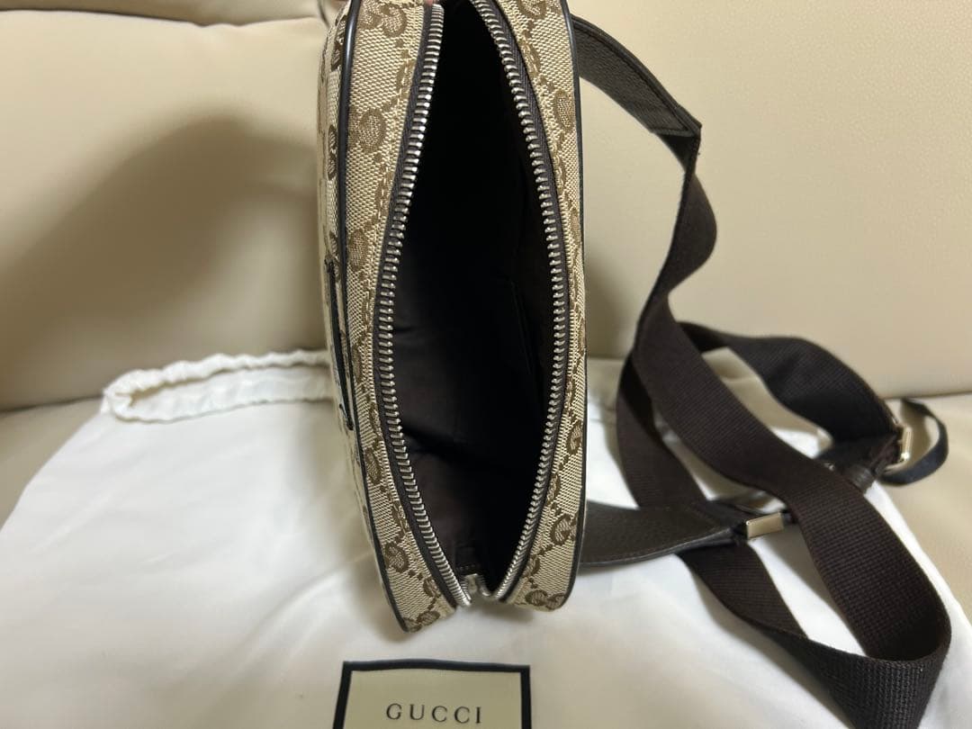 グッチ　ウエストバッグ　ポーチ　CG