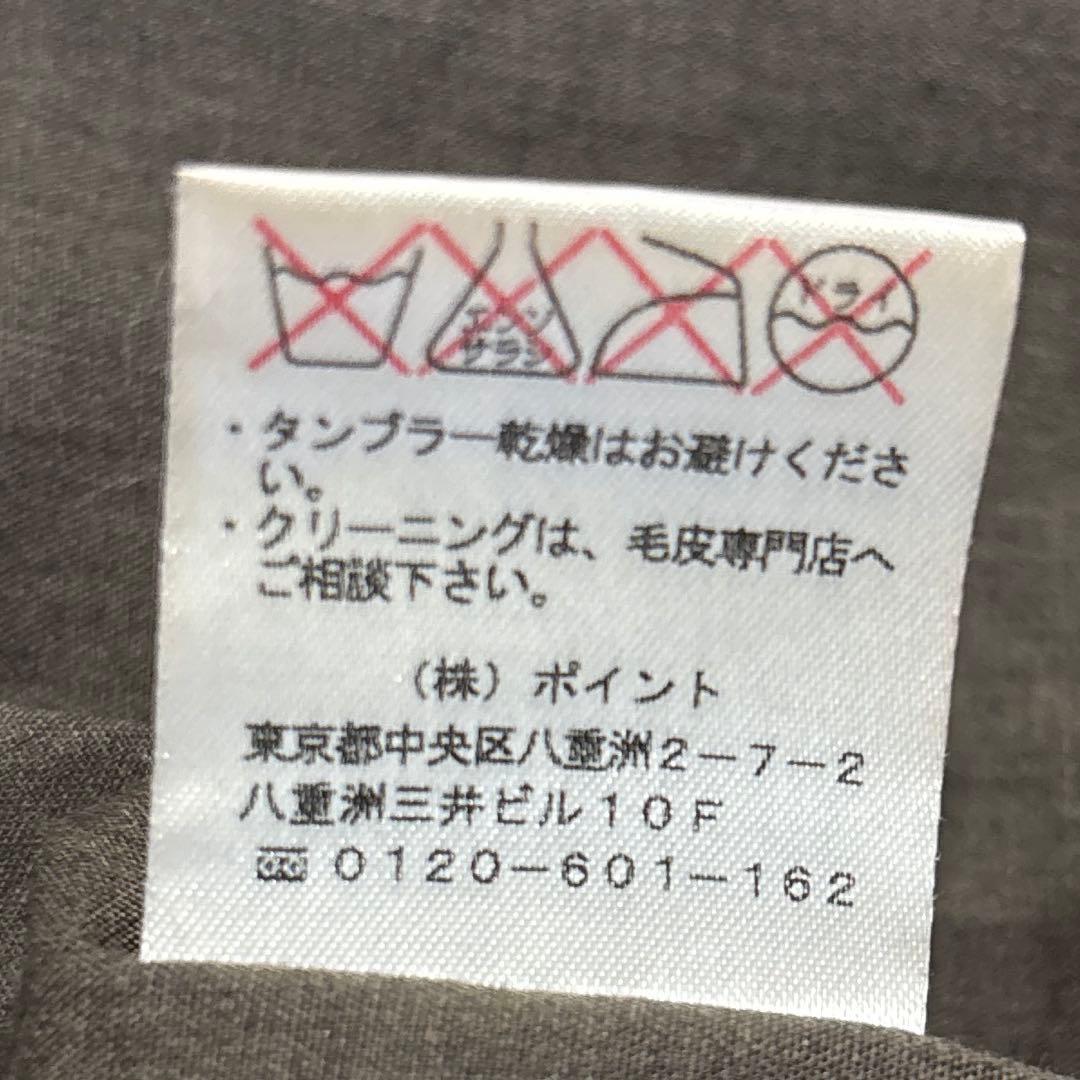 【メンズL】HARE ハレ　レザージャケット　ライダース　バンドカラー　ラム