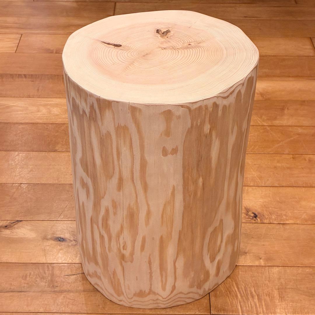 杉　丸太 スツール 椅子　No.1548