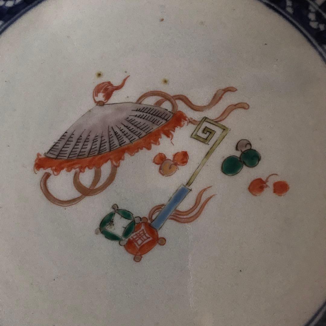 古伊万里　銅鑼鉢　大皿　大型　アンティーク