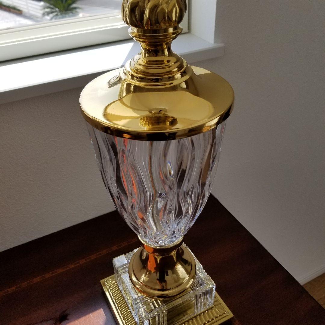 ドイツKENSINGTON クリスタルグラス クラシック インテリアランプセット