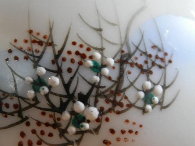 廣瀬特製　シュガ―ポット　たぶん明治期　径17.5cm 高さ15.5cm