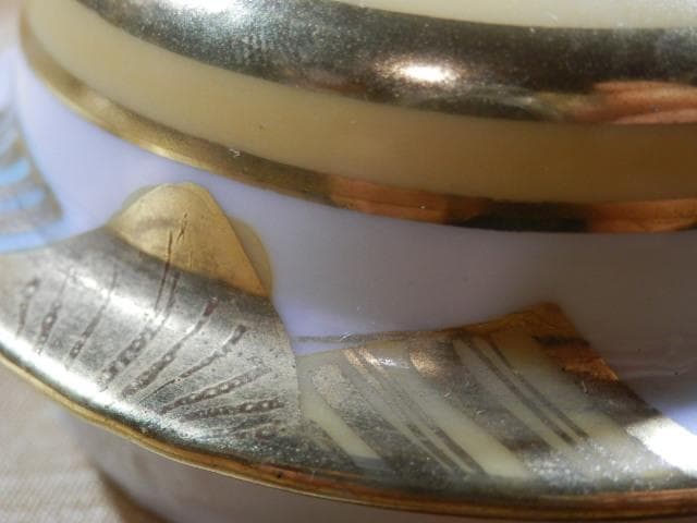 廣瀬特製　シュガ―ポット　たぶん明治期　径17.5cm 高さ15.5cm