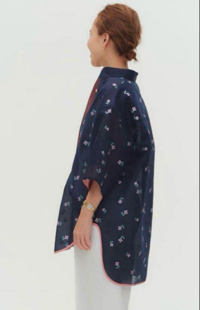 即完♡ 25ss yori ラメクローバーシアーシャツ