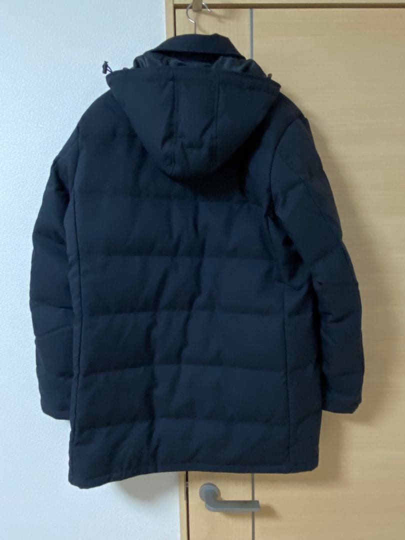 (洗濯機)ORIHICA 中綿入りダウンコート　ネイビー