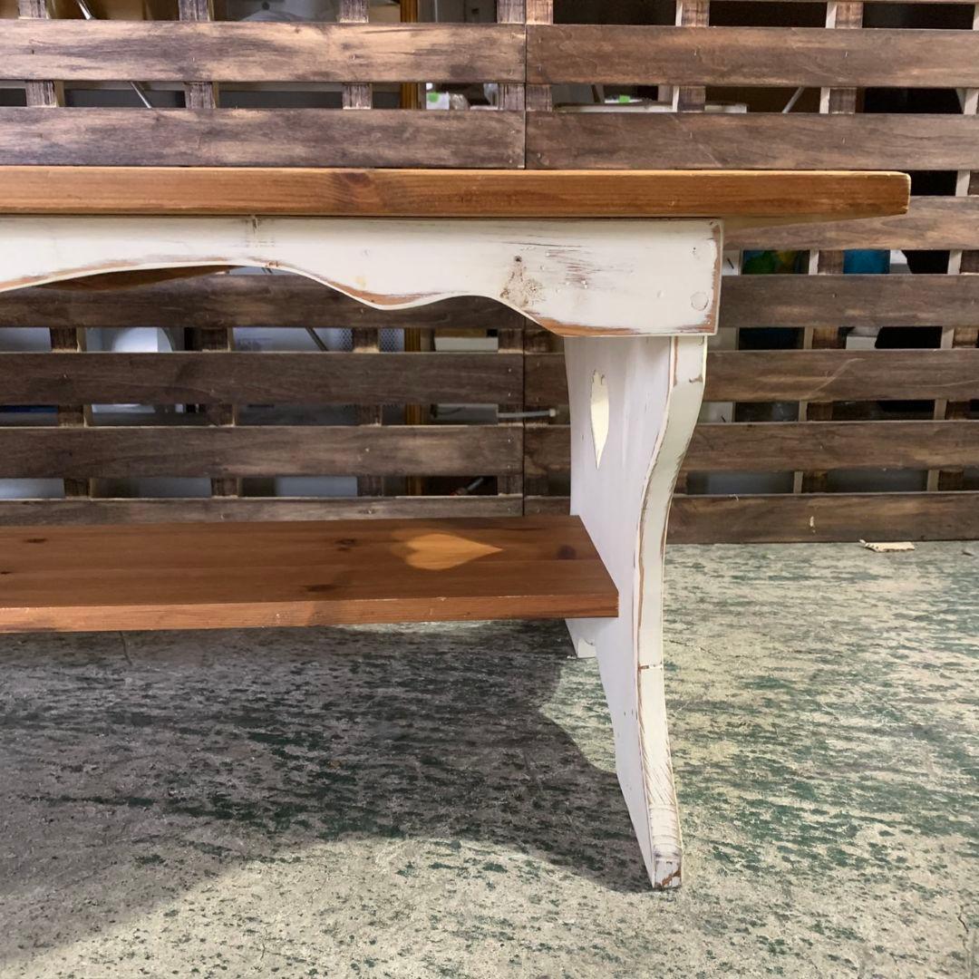 G897 カントリー家具 ローテーブル コーヒーテーブル