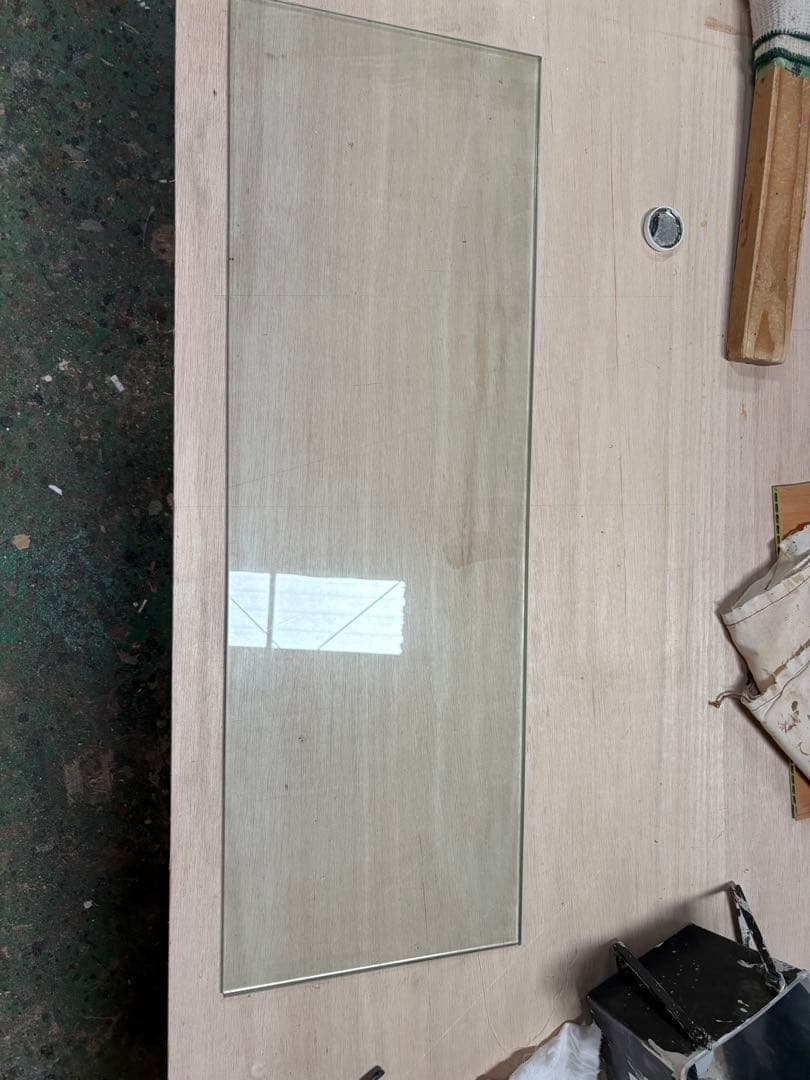 ガラス棚板6mm約30×89cm