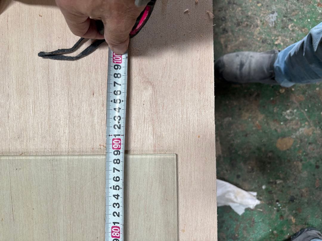 ガラス棚板6mm約30×89cm