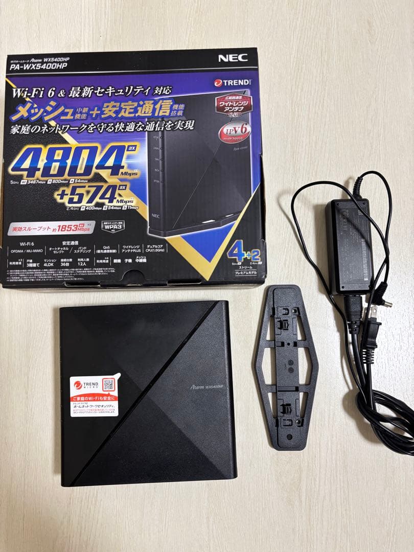 NEC PA−WX5400HP ルーター