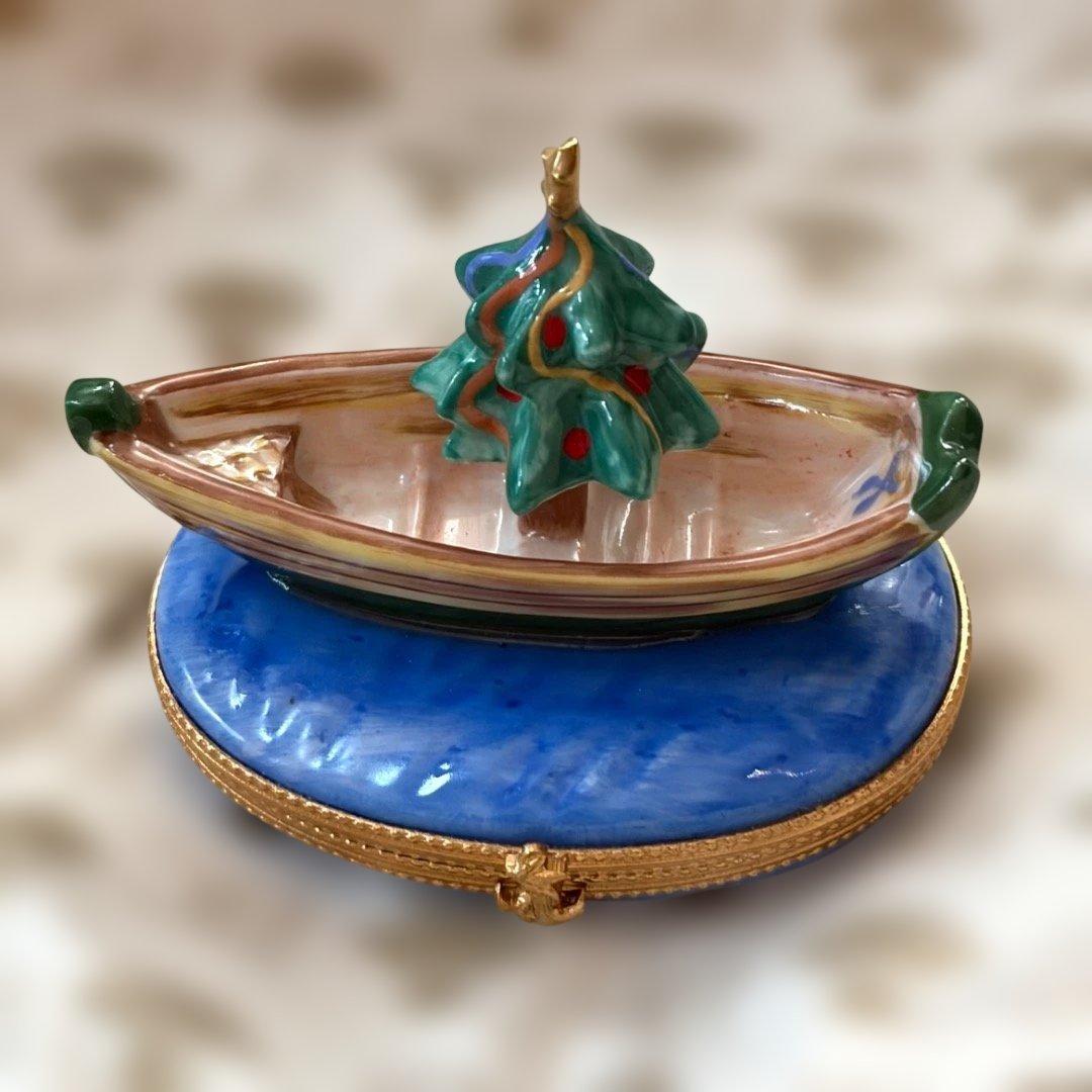 リモージュ　ナンタケット島　小物入れ　ナンタケットバスケット