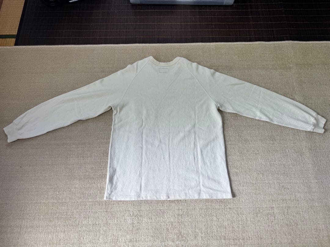 TNFPL フィールド ロング スリーブ グラフィック ティー ナチュラル L