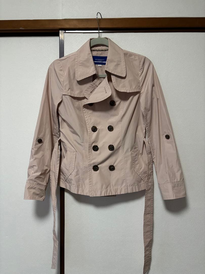 Burberry ベージュピンク トレンチコート