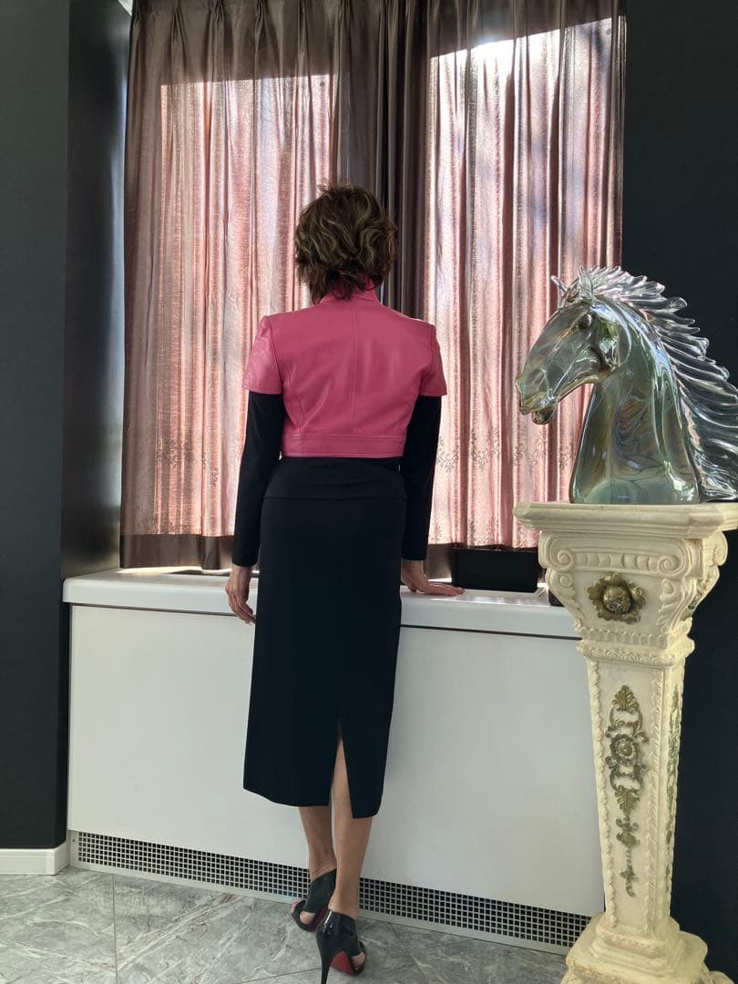 シャネルレザージャケット