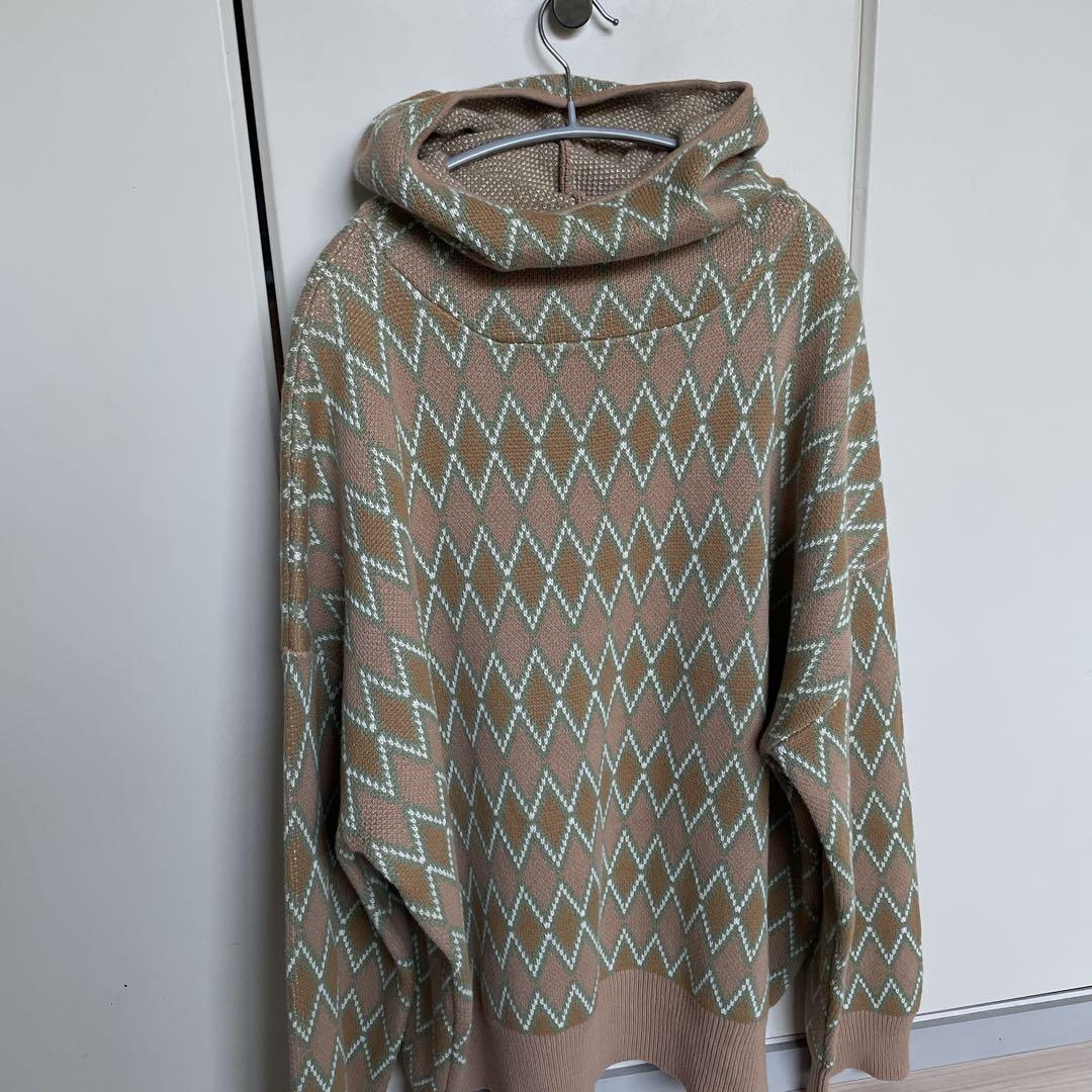 トップス DAIRIKU FACE COVER KNIT PULLOVER 23AW