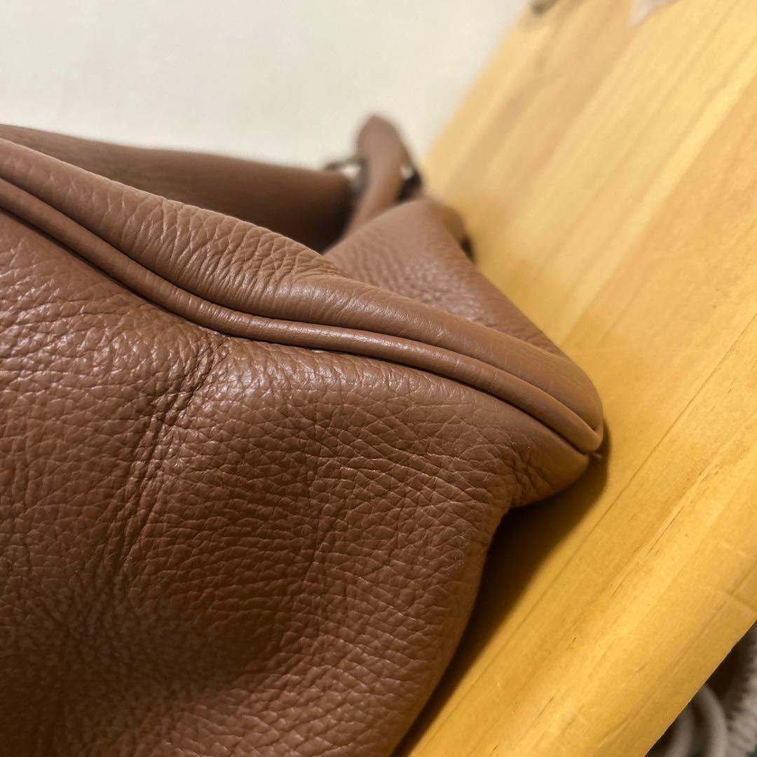 ヤングアンドオルセン フレームワーク 別注 レザートートバッグ ブラウン A4