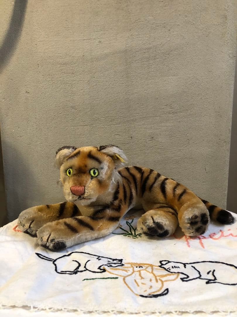 アンティーク シュタイフ タイガー テディ