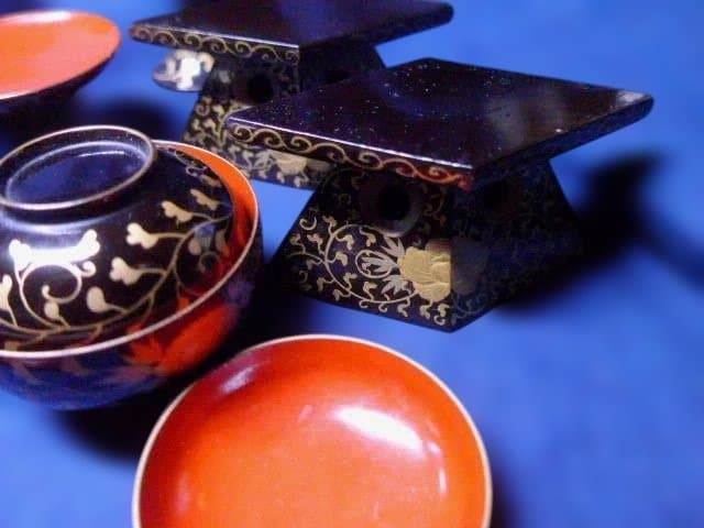 雛祭り用木製食器セット