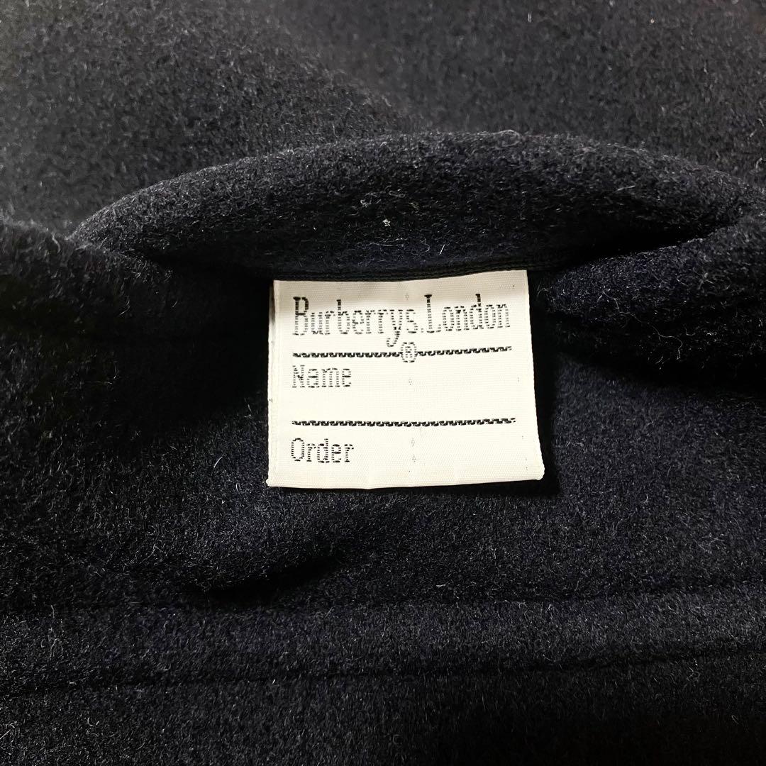 Burberrys バーバリー ダッフルコート ノバチェック ネイビー XL
