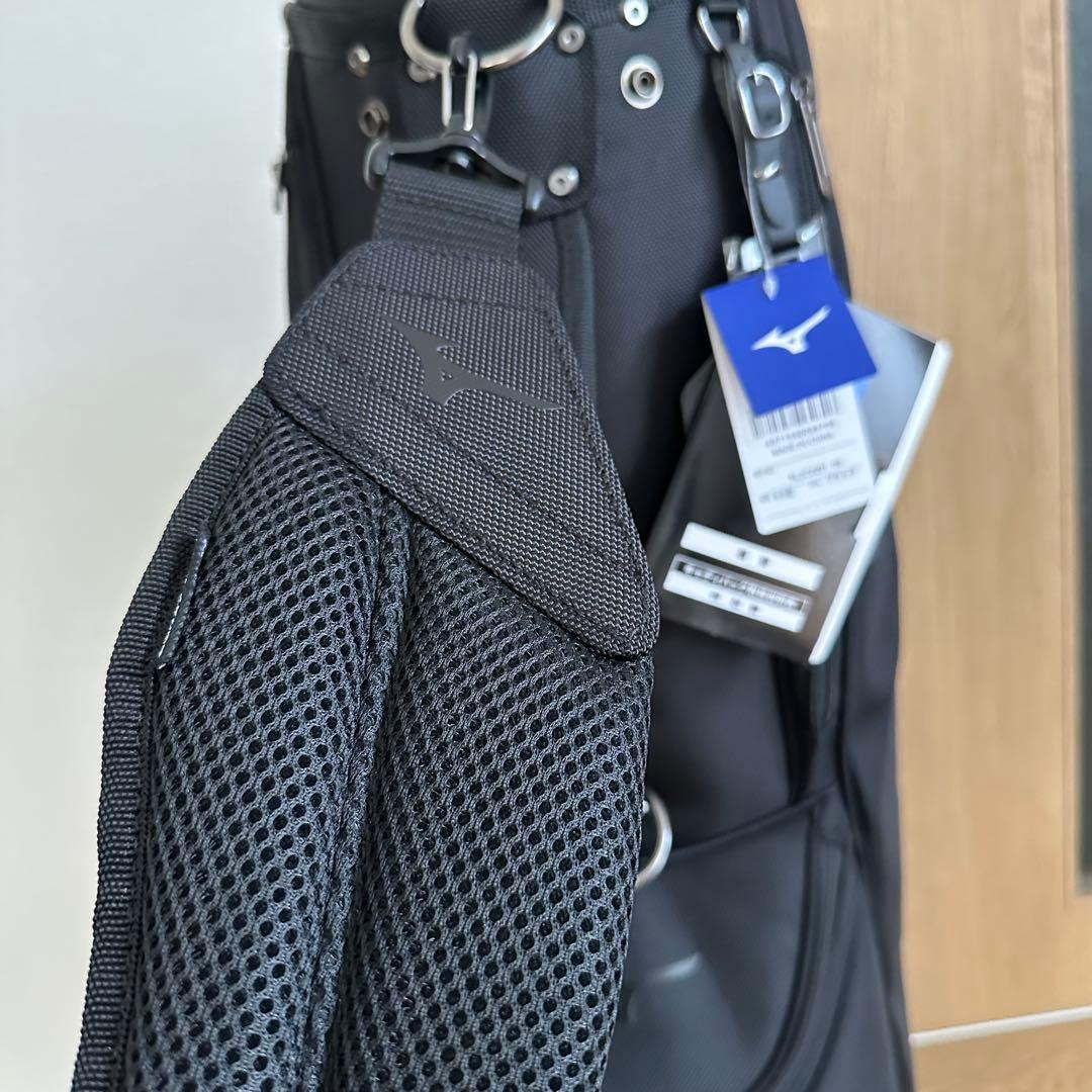 未使用 MIZUNOキャディバッグ 5LJC2201 NEXLITE ブラック