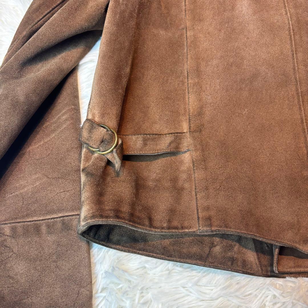 アニエスベー　レザージャケット　スエード　ナポレオン　本革　最高級　美品　アニエ