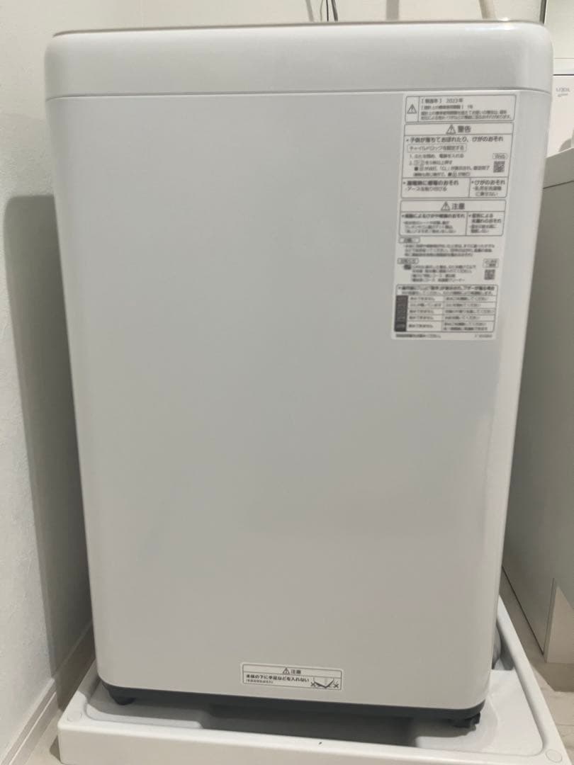 美品2023年製6.0kg 洗濯機【Panasonic】＊配送日限定（送料込み）