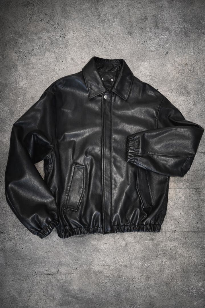 ジャケット・アウター stein 24SS leather zip blouson
