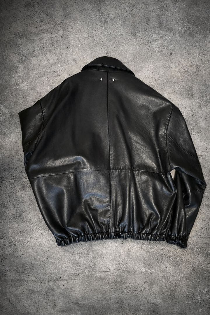 ジャケット・アウター stein 24SS leather zip blouson