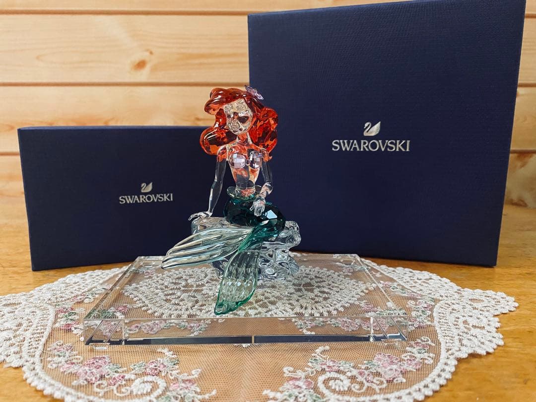 リトル・マーメイド アリエル2021年度限定生産品(クリスタル台座付き)