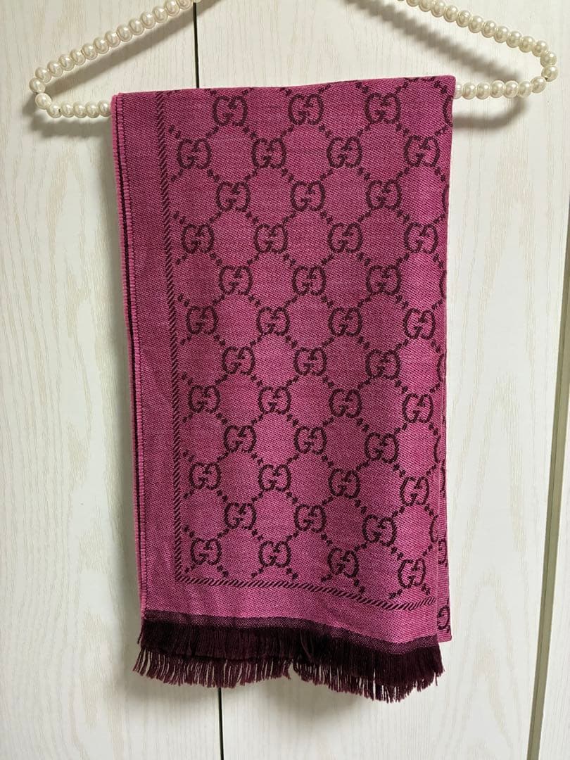 GUCCI GG柄ストール