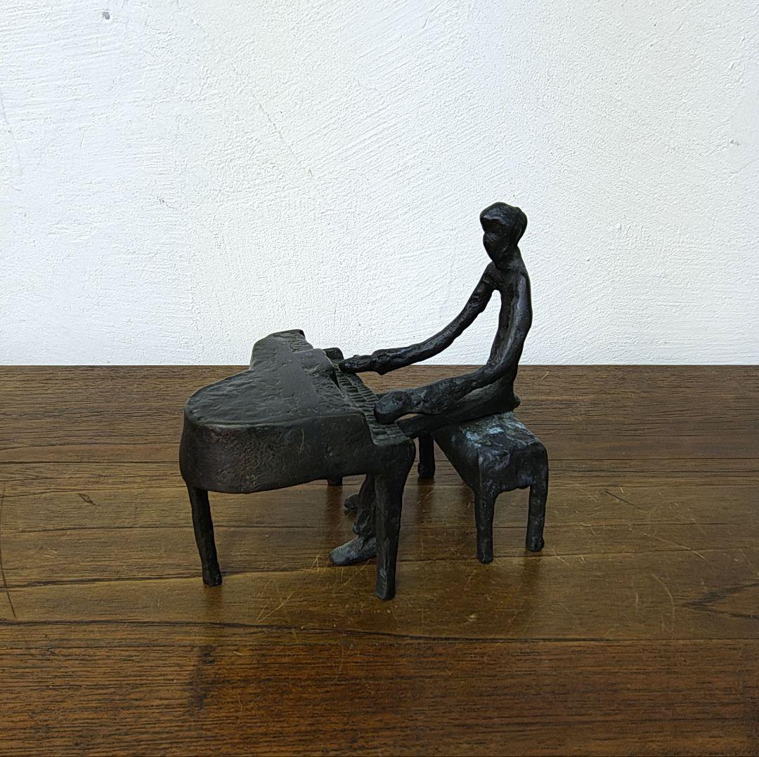 【Bronze Sculpture】音楽奏者 カルテット 四重奏 4体セット