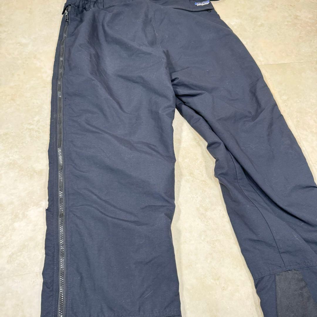 90s patagonia スキーパンツ ナイロンパンツ ネイビー Lサイズ